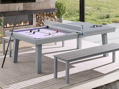 How Can The Outdoor Weatherproof Advantage Of A Billiard Table Be Achieved?
